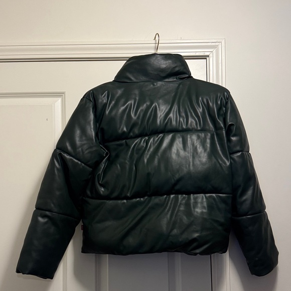 Levi's Forest Green Puffer Jacket - Picture 8 of 13